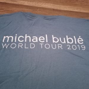 Unisex backstage local crew tour shirt.